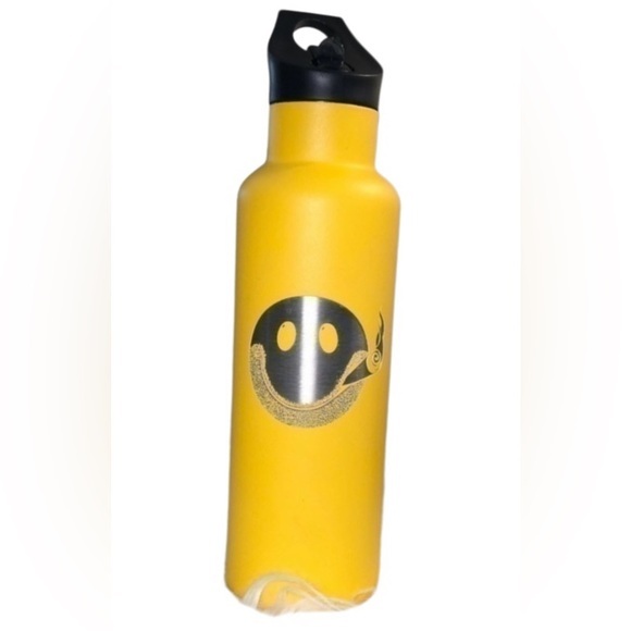 TEMPERCRAFT 20oz TUMBLER | Stainless Yellow Happy Smoker TEMPERCRAFT 20oz - Picture 1 of 4